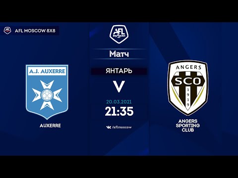 AFL20. France. Ligue 2. Day 21. Auxerre - Angers Sporting Club