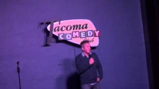 Chad Daniels snaps a bit