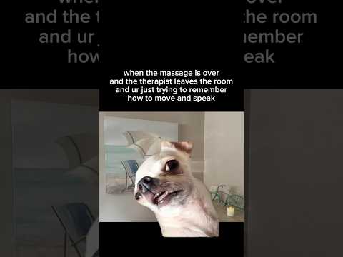 That Post-Massage ‘Did I Forget How to Human?’ Moment #massage #massagehumor #massagetherapy