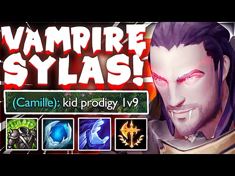 How to 1v9 w/ VAMPIRE TANK SYLAS! 🧛 | Voyboy