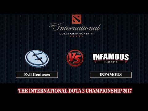 Evil Geniuses vs Infamous Game 2 | DOTA 2 The International 7 (TI7) 2017