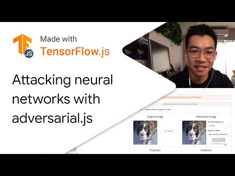 adversarial.js: Break any neural network live in your browser - Made with TensorFlow.js