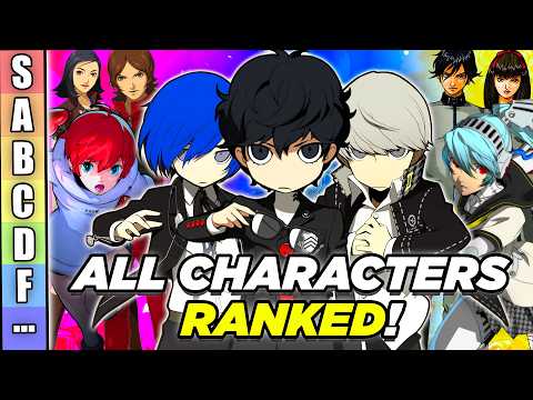 THE *ULTIMATE* PERSONA CHARACTERS TIER LIST! (200+ CHARACTERS)