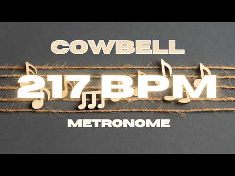 217 BPM - Cowbell Metronome