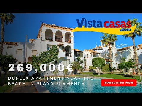 Duplex Penthouse in Playa Flamenca | Walk to Beach | 269,000€
