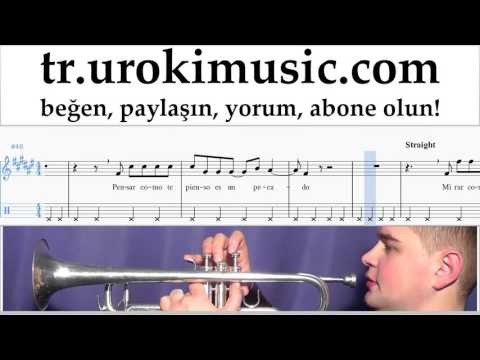 Trompet dersleri Prince Royce - Darte un Beso Bölüm#2 um-723