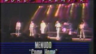Menudo - COME HOME - World Premier ROBBY ROSA- LIVE
