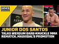 Junior dos Santos Comes To Funny Realization About Bare-Knuckle Past | MMA Fighting