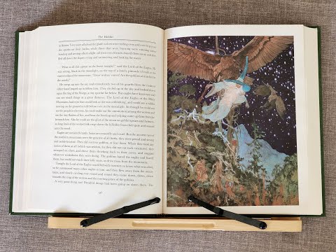 Chapter 6; The Hobbit by J.R.R. Tolkien, Illustrated by Michael Hague.