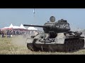 T-34, СУ-100. Военный Фестиваль "Поле Боя" 2014 