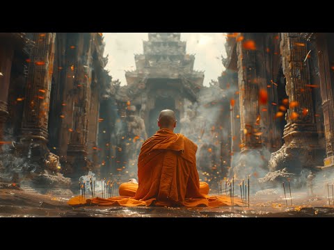 Buddhist Monk Om Chanting Meditation Music Video