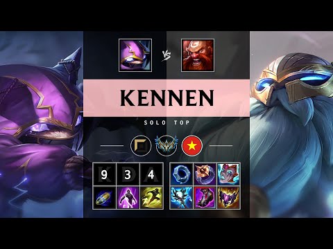 Kennen Top vs Gragas - VN Challenger Patch 25.14