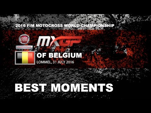 MXGP Qualifying Race Best Moments Fiat Professional MXGP of Belgium 2016