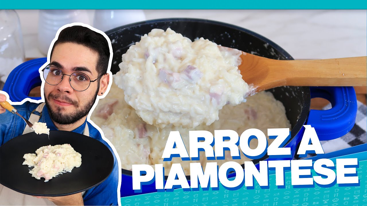TEM ARROZ SOBRANDO POR AÍ | FAÇA ESSA RECEITA DE ARROZ À PIAMONTESE SUPER CREMOSO