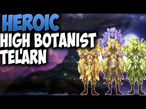 Heroic High Botanist Tel'arn | The Nighthold | Resto Shaman POV (Guide)