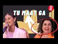 Salman Khan Honey Singh Dhvani Bhanusali Iifa Awards 2022 Farah Khan Stops Dhvani Singing