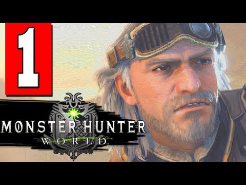 Monster Hunter World: Gameplay Walkthrough Part 1 FULL GAME Lets Playthrough PS4 Pro - No Commentary