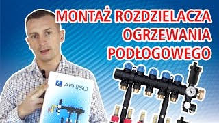 W jaki sposób zamontować rozdzielacz do ogrzewania i chłodzenia płaszczyznowego ProCalida?