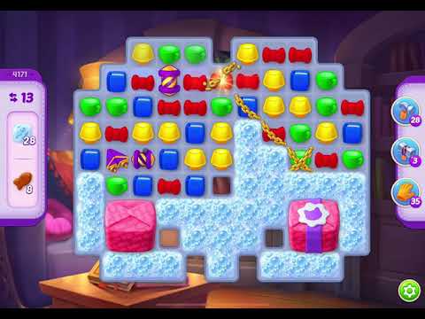 HomeScapes Level 4171 no boosters (15 moves)