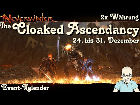 NEVERWINTER: Event-Kalender 2x Währung The Cloaked Ascendancy - 24. bis 31. Dezember - PS4 deutsch