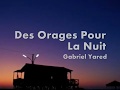 G.Yared - Des Orages Pour La Nuit - guitar cover