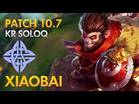 eStar Xiaobai - Top Lane: Wukong vs Jayce - KDA 11/3/13