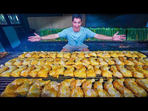 Malaysiaโs Craziest BBQ ๐ฒ๐พ Cooking 1000+ Bamboo Sticky Rice & Rendang in Bentong!