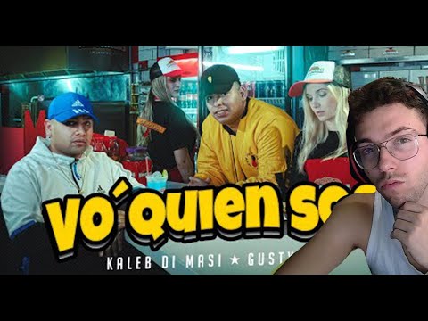 REACCIONANDO A Kaleb Di Masi ❌ @GUSTY DJ – Vo’ Quien Sos (Video Oficial)