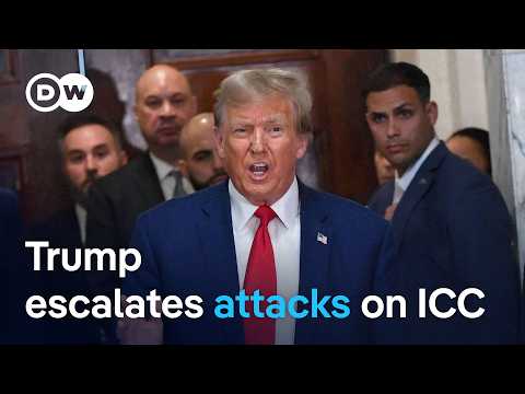Trump administration issues fresh sanctions against the International Criminal Court | DW News