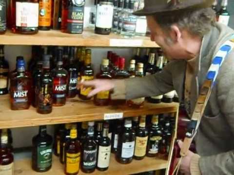 Reverend Coydog does Liquor Store Inventory.WHISKY TONGUE.slightly censored