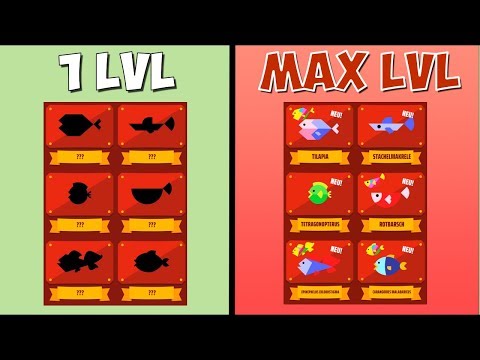 MAX LEVEL (ALL FISHES) IN GO FISH BY KWALEE! - YouTube
