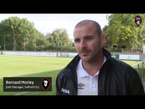 Barwell 0-1 Salford City - Bernard Morley post-match interview 05.09.15