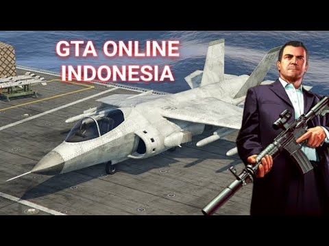 Misi Mencuri Pesawat Militer with Top Gun - Grand Theft Auto V