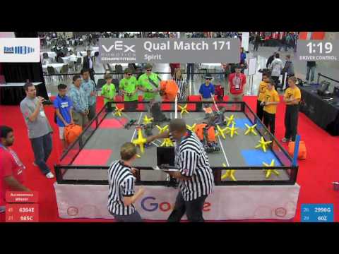 2017 VRC-MS Spir Q171 - 6364E 985C vs 2990G 60Z - 34 to 11