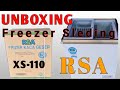 FREEZER RSA XS-110 / XS110 Sliding Flat Glass Freezer (100 Liter) 6