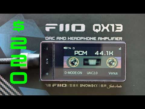Fiio QX13 Dongle Delight 4K