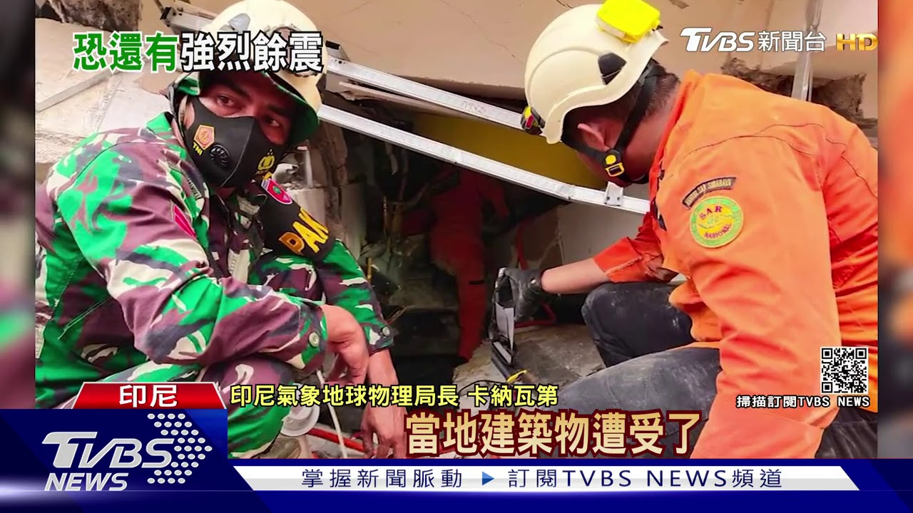 印尼蘇拉威西島6.2地震　天搖地動死傷慘