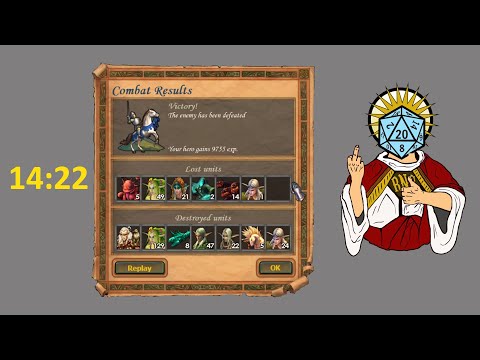 Heroes of Might and Magic V - The Cultist - Speedrun in 14:22 - Current World Record