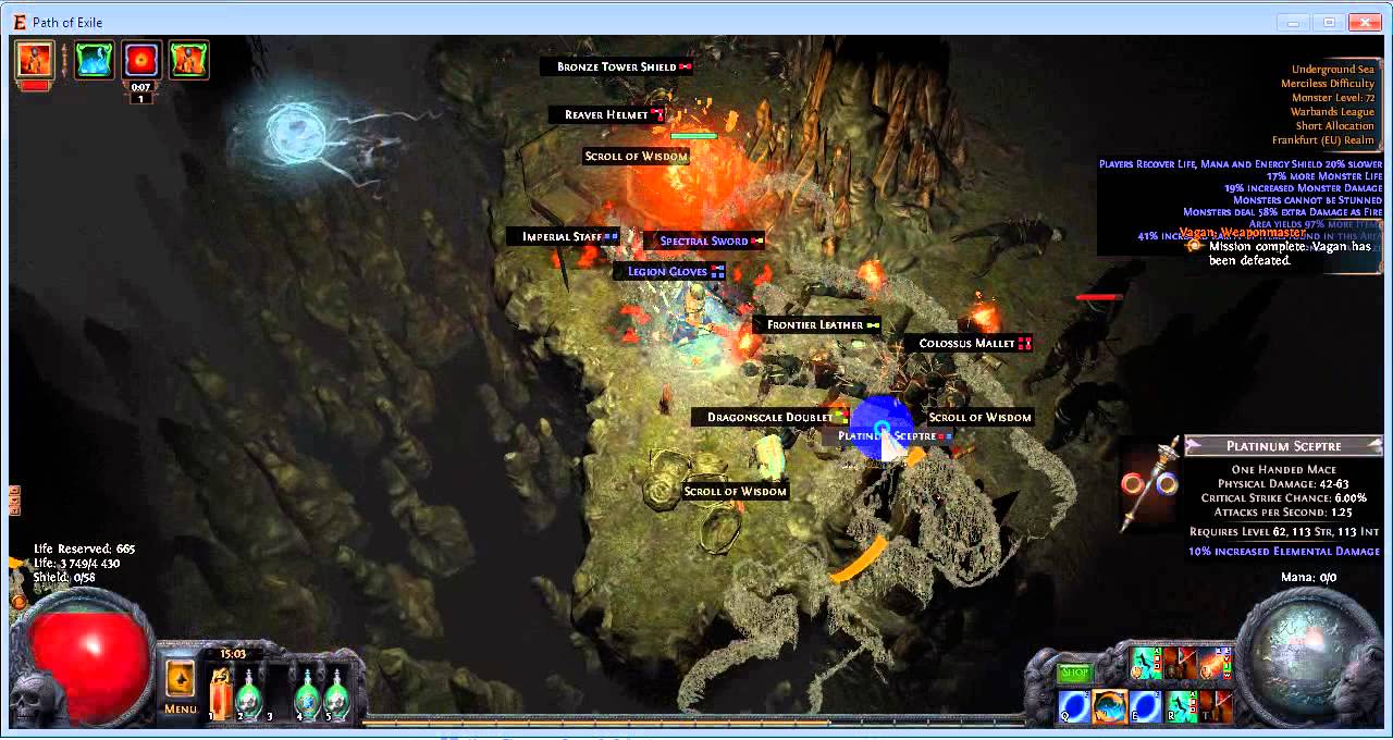 Underground River Map Poe 2.0] [Warband] Incinerate Solo Map Mf'er Bm\Block - Poe 2.0 Scion Build -  Build Of Exile