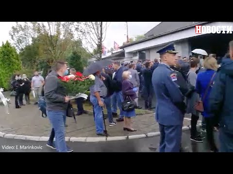 Sahrana poginulog pilota Dejana Krsnika | Vesti iz Srbije