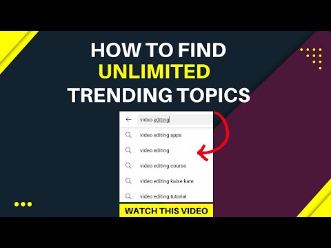 How to find Trending topics on YouTube 2022|Most searched topics on YouTube|Topics for YouTube video
