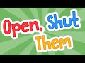 Open Shut Them Song| Circle Time Songs for Kids | Jack Hartmann Nursery Rhymes