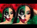 Mexican Catrina Makeup For The Day Of The Dead