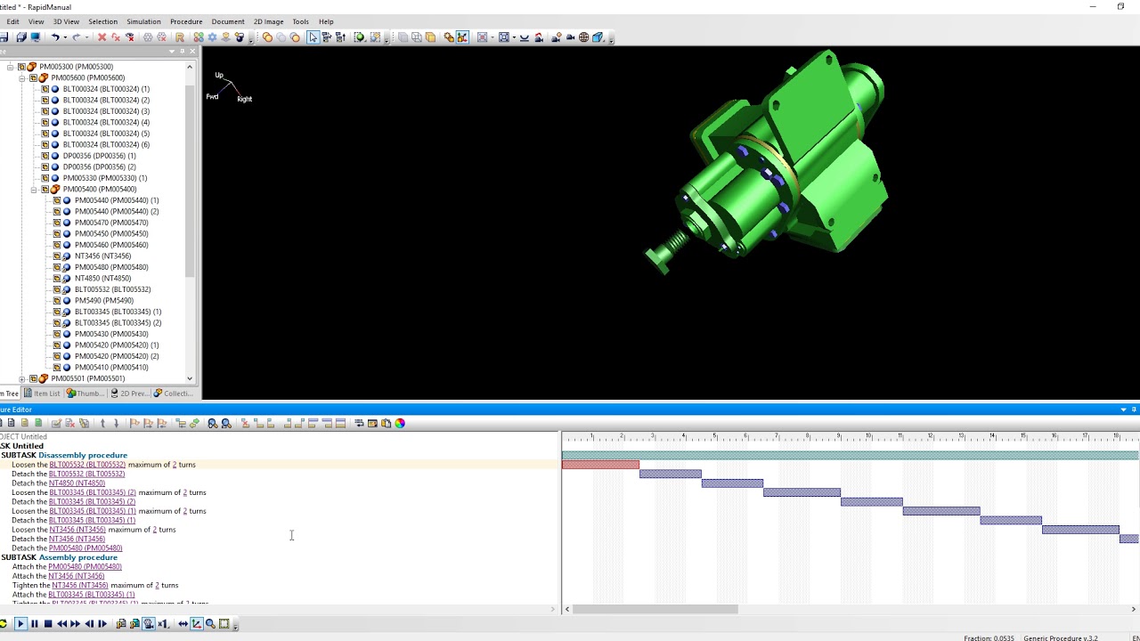 Creating inverted animation with RapidAuthor