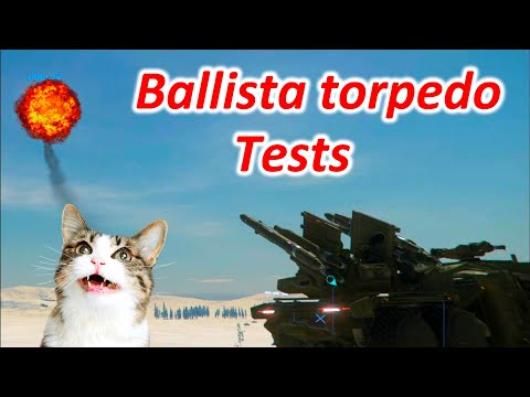 3.13.1 Ballista test firing torpedoes
