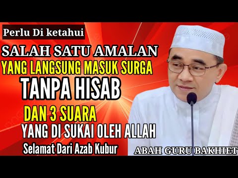 One of the practices without reckoning to enter heaven & 3 voices loved by Allah || KH Muhammad b...