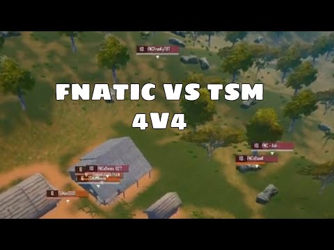 FNATIC VS TSM ENTITY | 4v4 BATTLE | PMPL