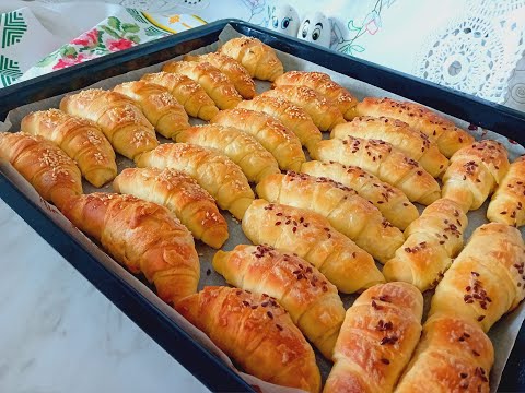 A little trick and the lean puff pastry rolls are delicious