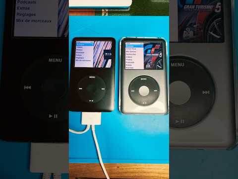 Difference between iPod classic 6th and 7th gen ? Cover Flow 😝 #apple #ipod #ipodtouch #music #tech