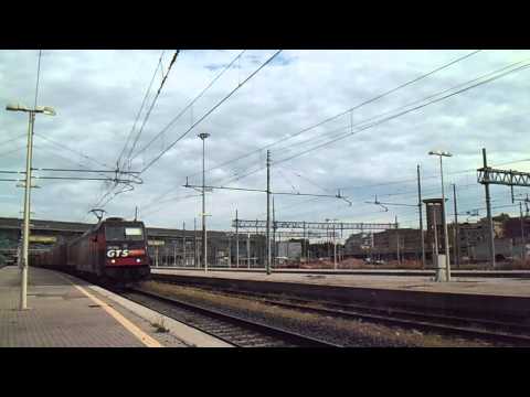 E483.054 "ELETTRA" sul TCS 57068 Piedimonte V.S.L. Aquino - Piacenza, in transito a Roma Tiburtina